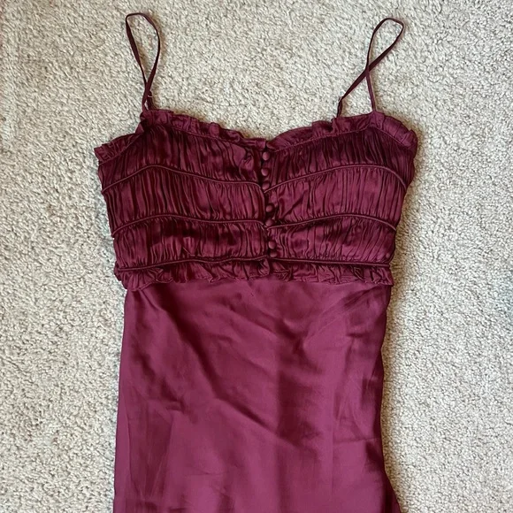 ASTR the Label Zola Maxi Satin Dress - Picture 5 of 8